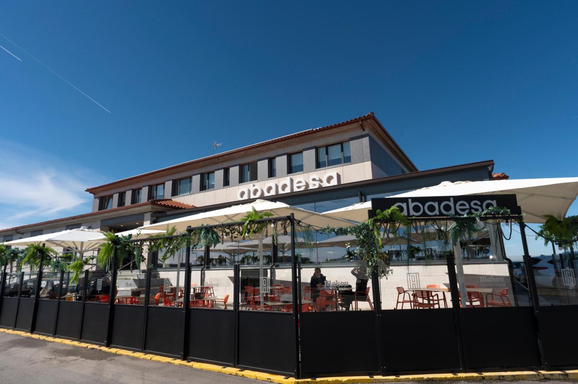 Restaurante Hotel Abadesa Villagonzalo Pedernales Dış mekan fotoğraf